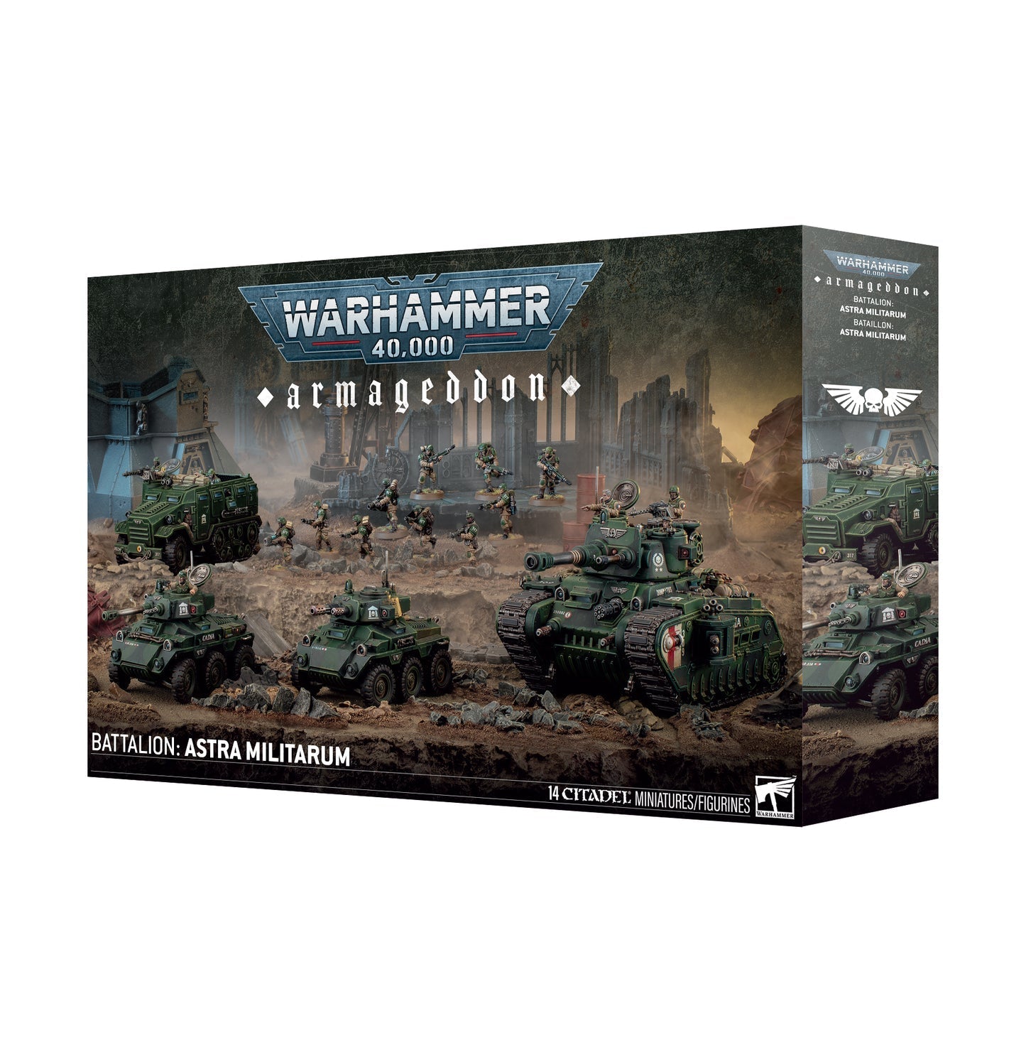 PREVENTA Armageddon Battalion Astra Militarum | Games Workshop - Con T de Tlacuache - Games Workshop