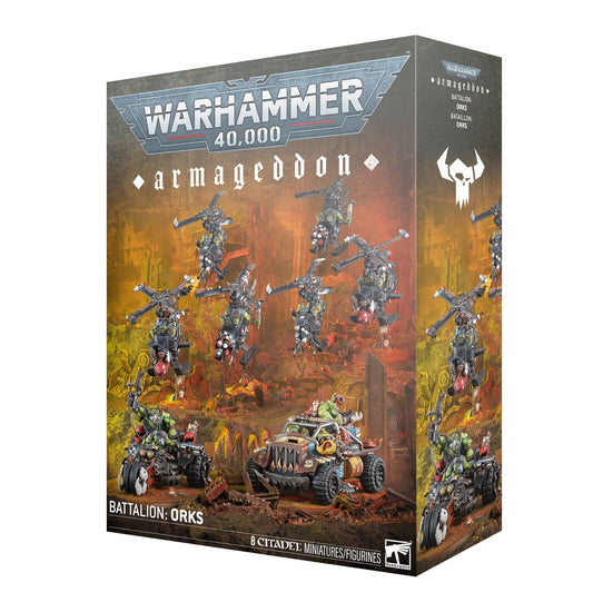 PREVENTA Armageddon Battalion Orks | Games Workshop - Con T de Tlacuache - Games Workshop
