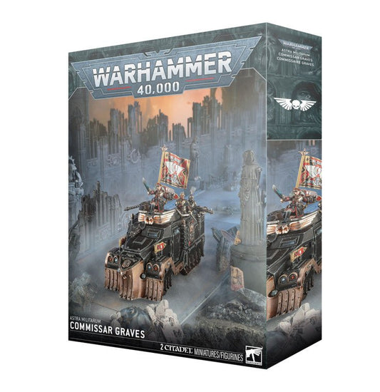 PREVENTA Astra Militarum Commissar Graves | Games Workshop - Con T de Tlacuache - Games Workshop