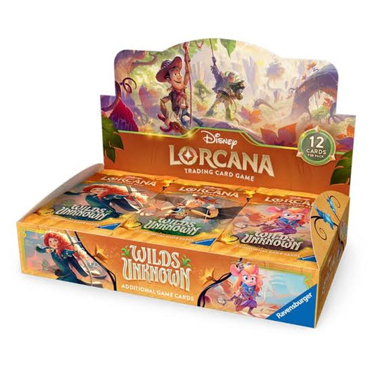 PREVENTA Booster Box Lorcana Wilds Unknown | Ravensburger - Con T de Tlacuache - Con T de Tlacuache