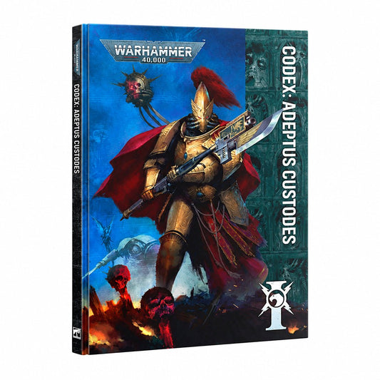 PREVENTA Codex: Adeptus Custodes (Inglés) 11th Edition | Games Workshop - Con T de Tlacuache - Games Workshop