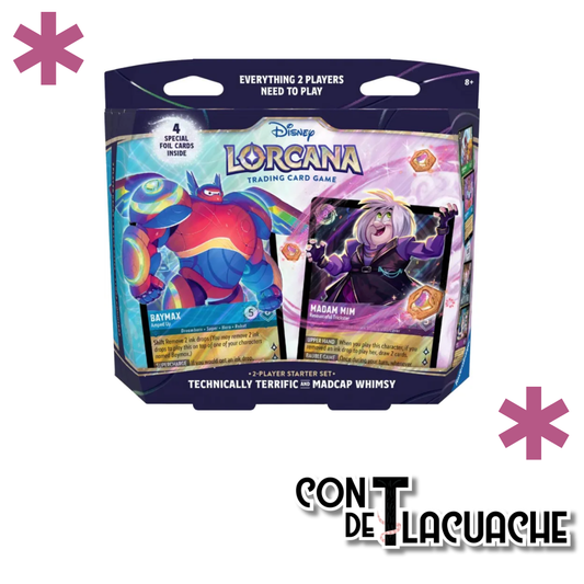 PREVENTA Disney Lorcana: Hyperia City 2-Player Starter Set - Con T de Tlacuache - Ravensburger