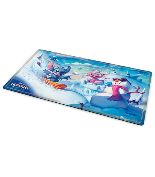 PREVENTA Disney Lorcana: Hyperia City Playmat - Stitch & Angel - Con T de Tlacuache - Ravensburger
