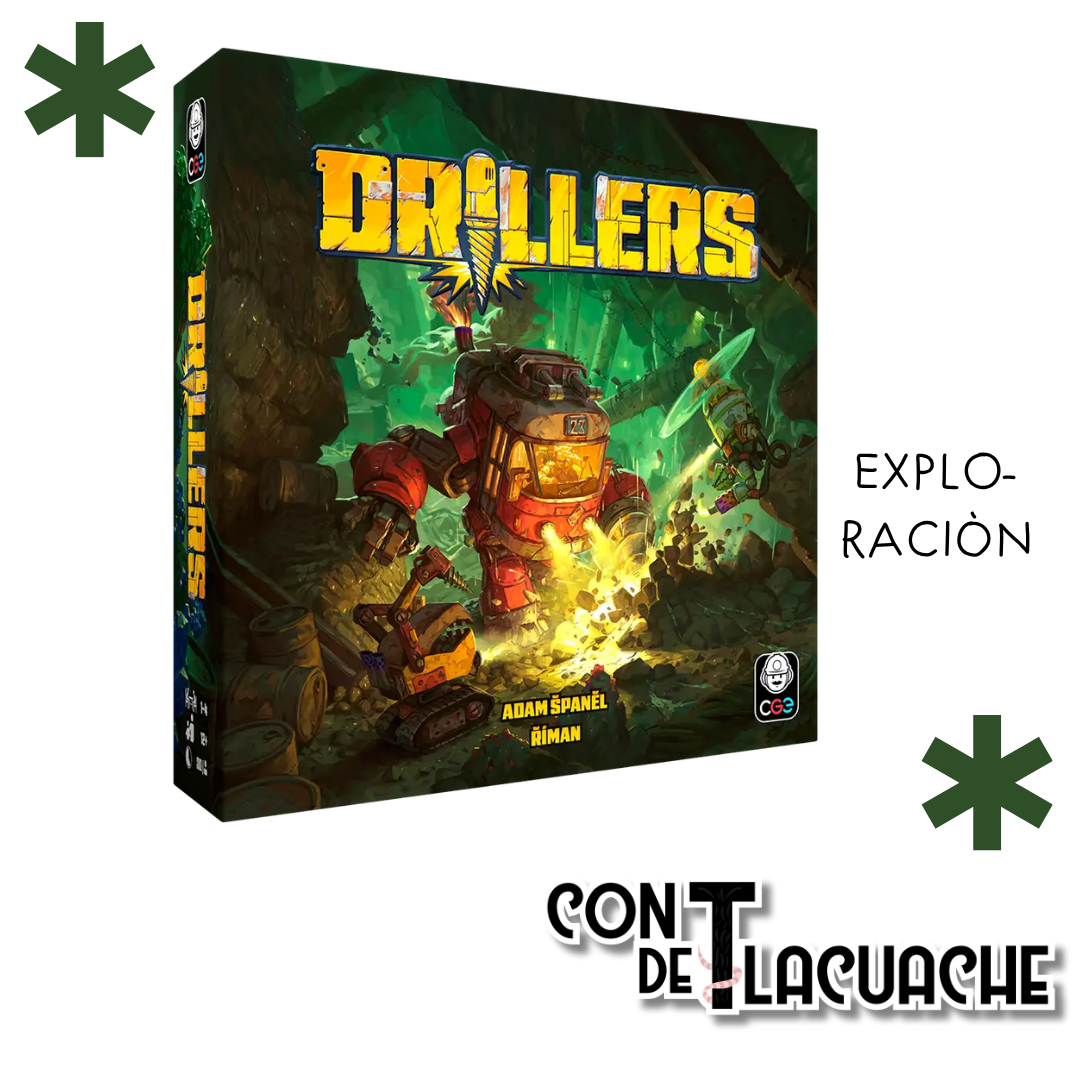 (PREVENTA) Drillers | Czech Games Edition - Con T de Tlacuache - Czech Games Edition