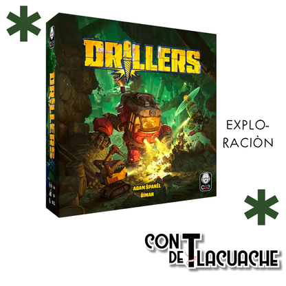 (PREVENTA) Drillers | Czech Games Edition - Con T de Tlacuache - Czech Games Edition