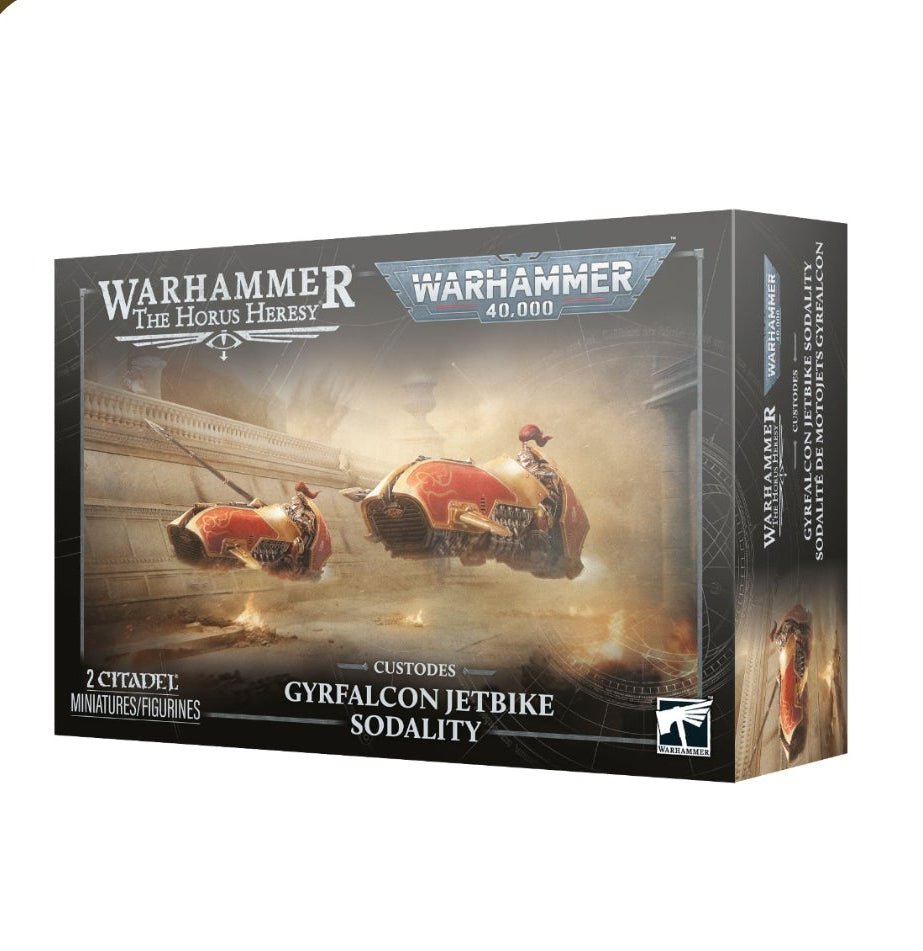 PREVENTA Legio Custodes: Gyrfalcon Jetbike Sodality | Games Workshop - Con T de Tlacuache - Games Workshop