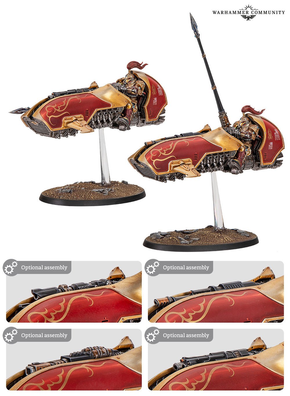 PREVENTA Legio Custodes: Gyrfalcon Jetbike Sodality | Games Workshop - Con T de Tlacuache - Games Workshop