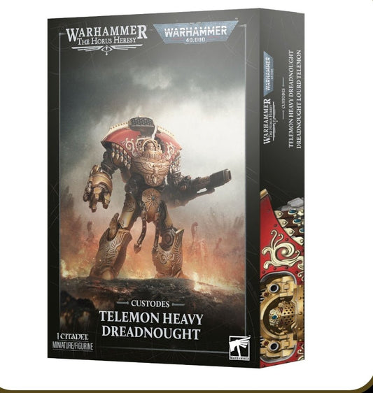 PREVENTA Legio Custodes: Telemon Heavy Dreadnought | Games Workshop - Con T de Tlacuache - Games Workshop