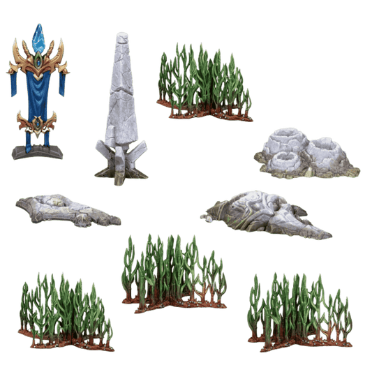 (PREVENTA) StarCraft: Lost Temple Terrain Expansion Set | Archon Studio - Con T de Tlacuache - Archon Studio