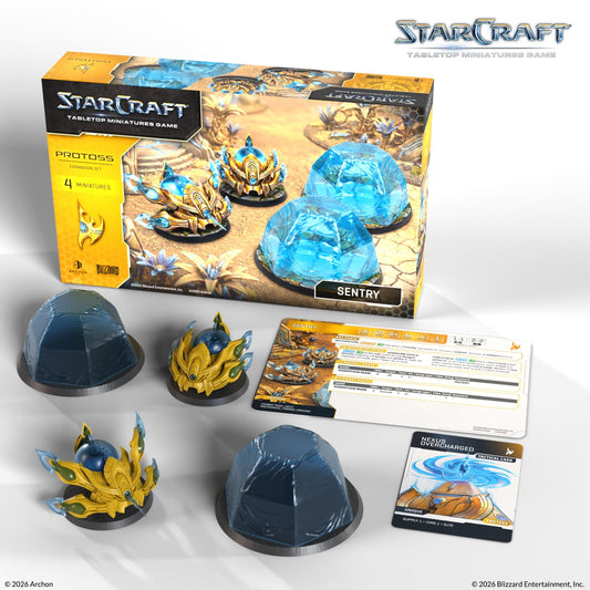 (PREVENTA) StarCraft: Protoss Sentry Expansion Set | Archon Studio - Con T de Tlacuache - Archon Studio