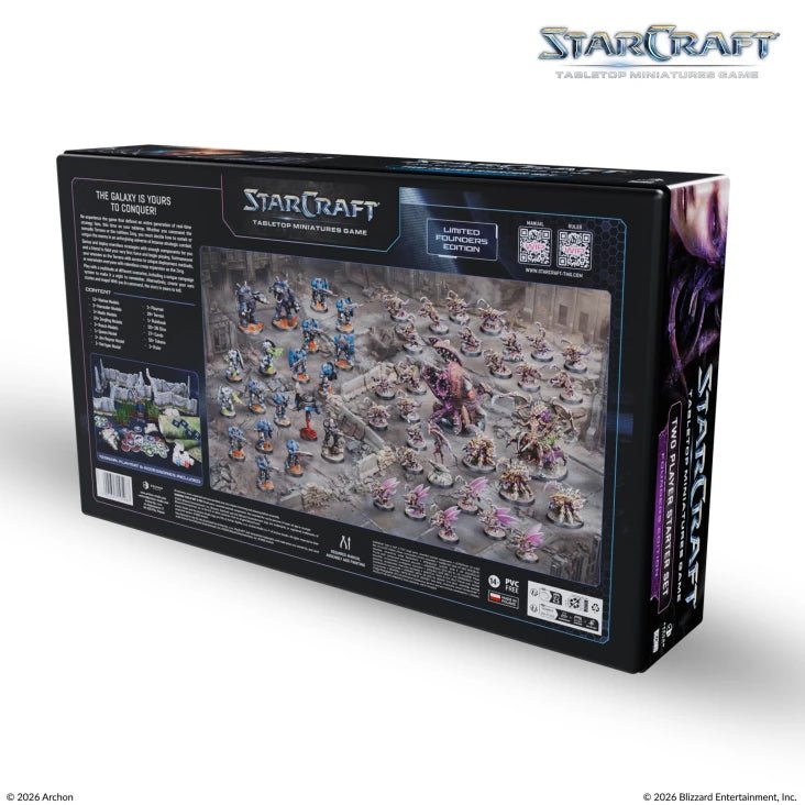 (PREVENTA) StarCraft: Two Player Starter Set - Founders Edition | Archon Studio - Con T de Tlacuache - Archon Studio