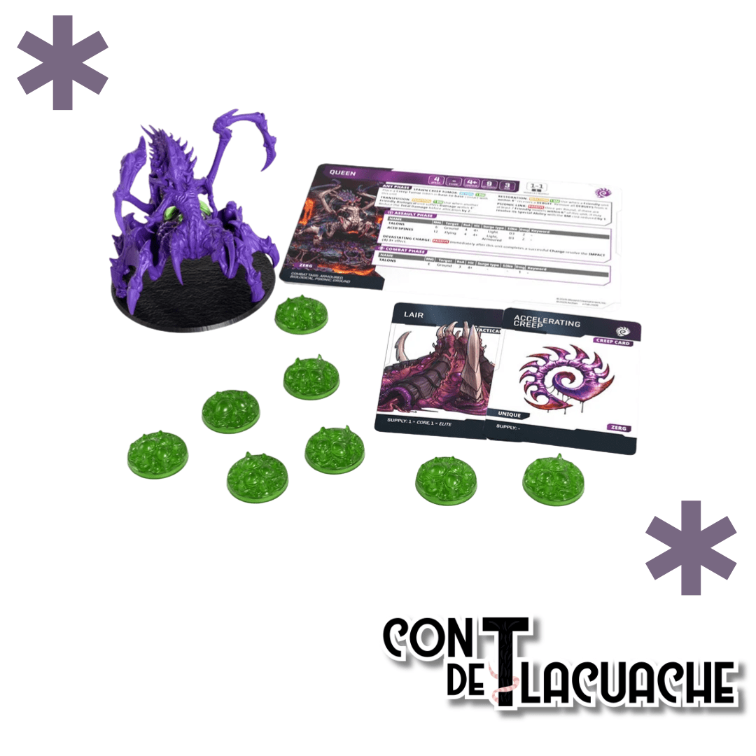 (PREVENTA) StarCraft: Zerg Queen Expansion Set | Archon Studio - Con T de Tlacuache - Archon Studio