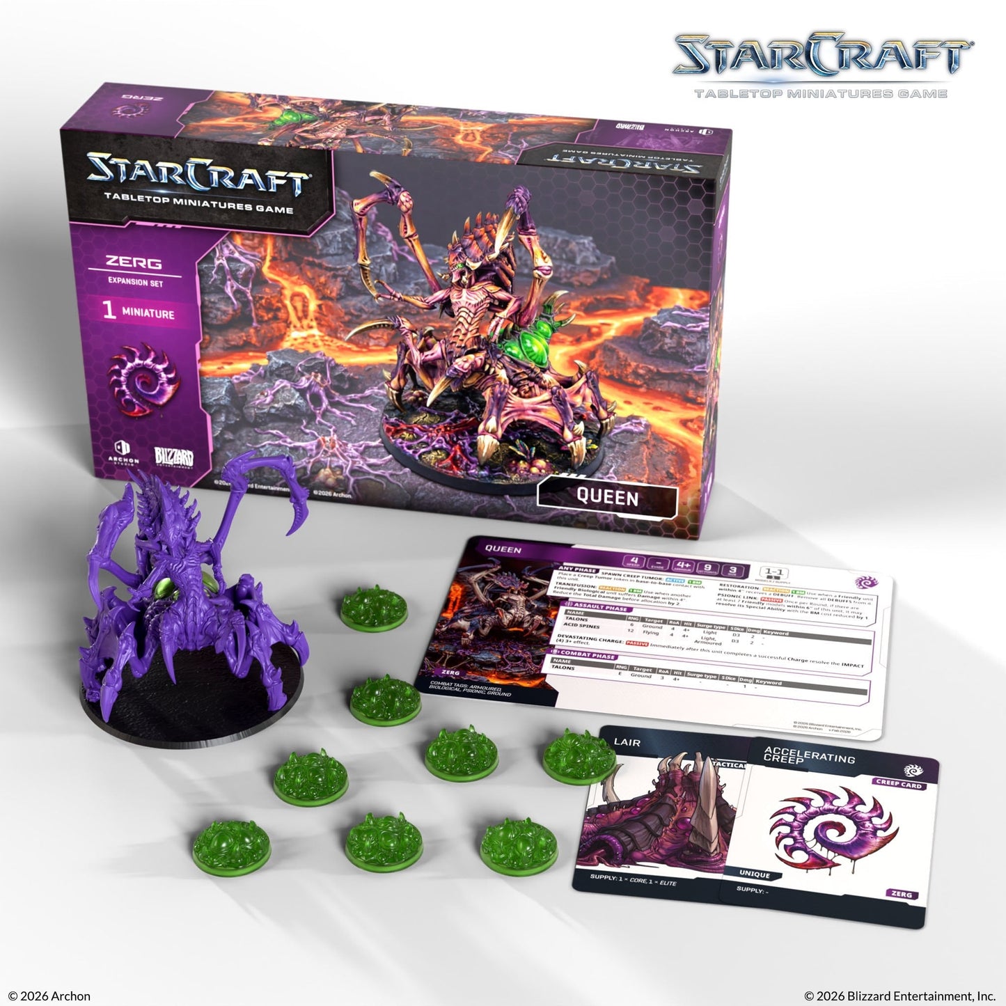 (PREVENTA) StarCraft: Zerg Queen Expansion Set | Archon Studio - Con T de Tlacuache - Archon Studio