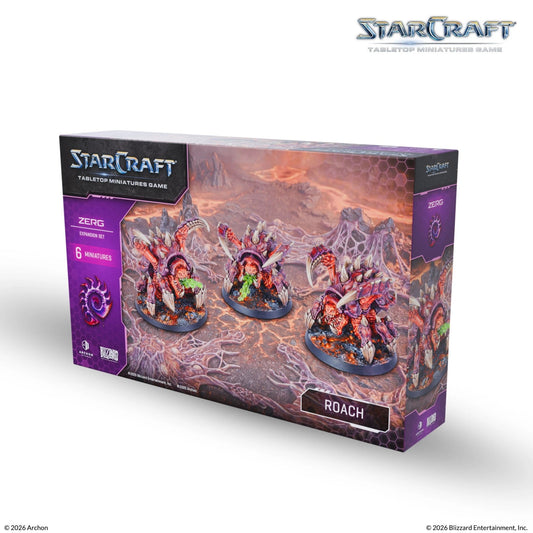 (PREVENTA) StarCraft: Zerg Roach Expansion Set | Archon Studio - Con T de Tlacuache - Archon Studio