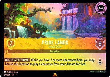 Pride Lands - Jungle Oasis (Cold Foil ) - Con T de Tlacuache - Ravensburger