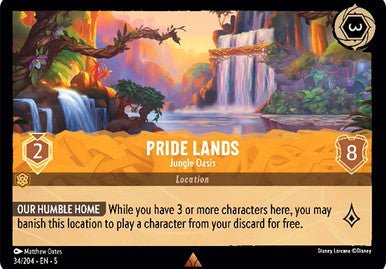 Pride Lands - Jungle Oasis (Non - foil ) - Con T de Tlacuache - Ravensburger