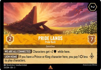 Pride Lands - Pride Rock (Non - foil) - Con T de Tlacuache - Ravensburger