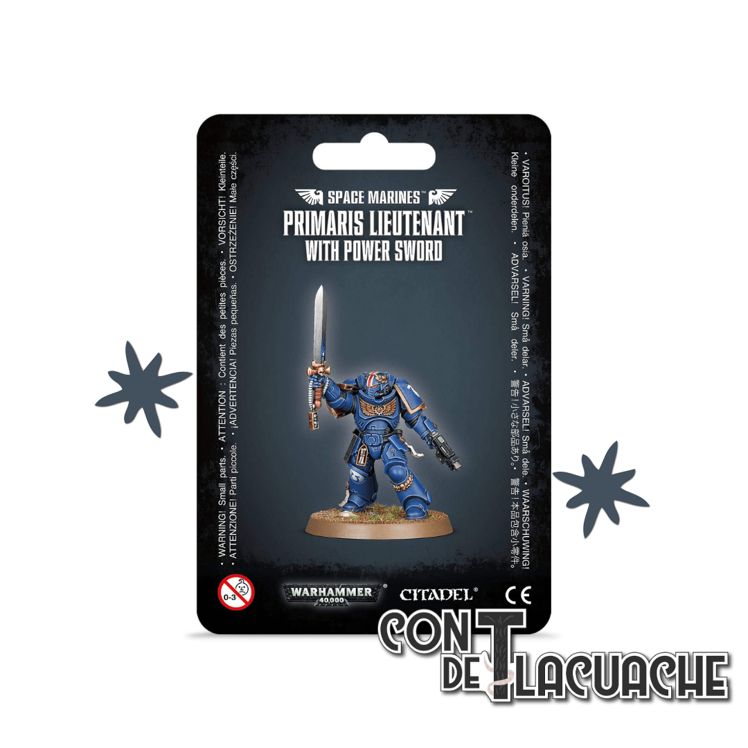 Primaris Lieutenant with Power Sword | Games Workshop - Con T de Tlacuache - Games Workshop