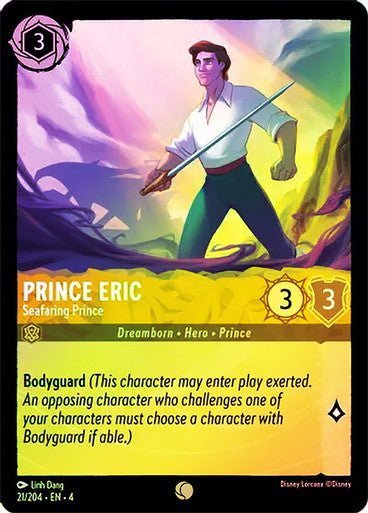 Prince Eric - Seafaring Prince ( Cold Foil ) | Ravesburger - Con T de Tlacuache - Ravensburger