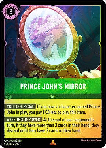 Prince John's Mirror (Cold Foil ) - Con T de Tlacuache - Ravensburger