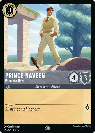 Prince Naveen - Penniless Royal (Non-foil)