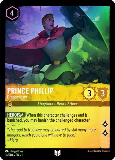 Prince Phillip - Dragonslayer ( Cold Foil ) - Con T de Tlacuache - Ravensburger