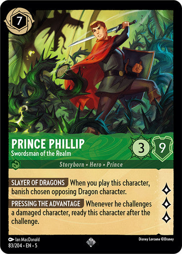 Prince Phillip - Swordsman of the Realm (Non-foil )