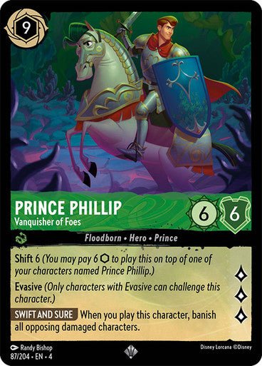 Prince Phillip - Vanquisher of Foes ( Non - foil ) | Ravesburger - Con T de Tlacuache - Ravensburger