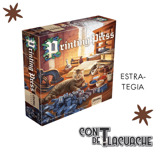 Printing Press | Granna Expert - Con T de Tlacuache - Con T de Tlacuache