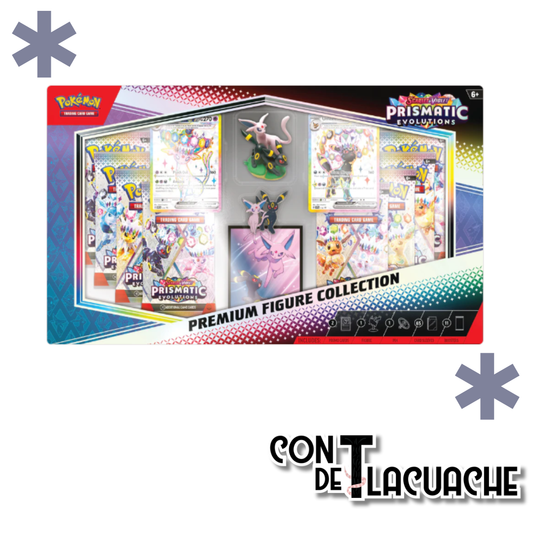 Prismatic Evolution Premium Fig Colllection | Pokemon - Con T de Tlacuache - Con T de Tlacuache