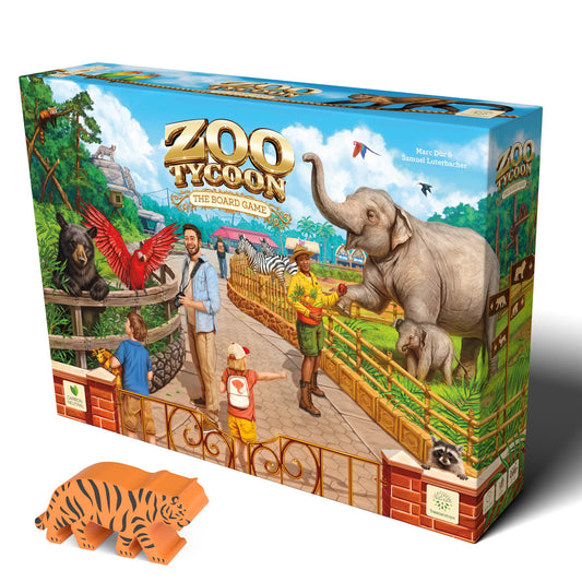 Zoo Tycoon The Board Game Deluxe | KickStarter