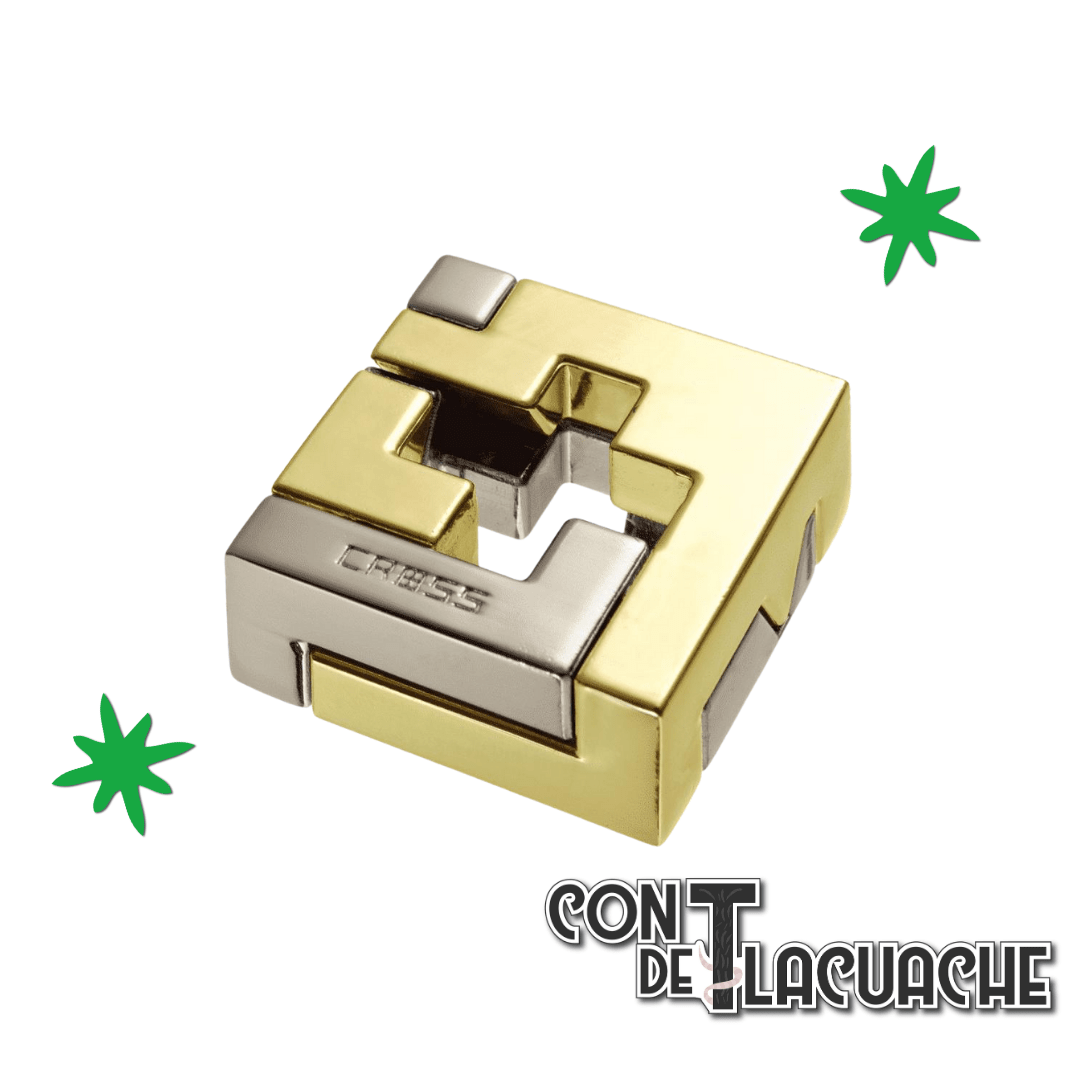 Puzzle: Cross Lvl 3 | Hanayama - Con T de Tlacuache - Hanayama