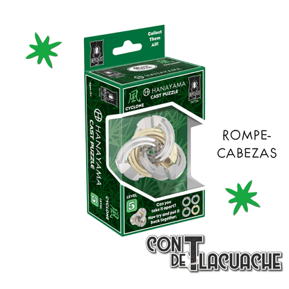 Puzzle: Cyclone Lvl 5 | Hanayama - Con T de Tlacuache - Hanayama