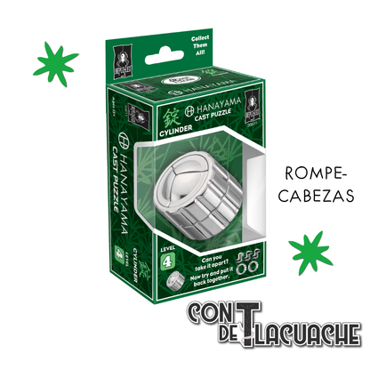 Puzzle: Cylinder Lvl 4 | Hanayama - Con T de Tlacuache - Hanayama
