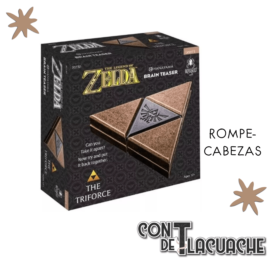 Puzzle: Hanayama: Zelda TriForce Level 5 | HANAYAMA - Con T de Tlacuache - Con T de Tlacuache
