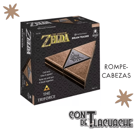 Puzzle: Hanayama: Zelda TriForce Level 5 | HANAYAMA - Con T de Tlacuache - Con T de Tlacuache