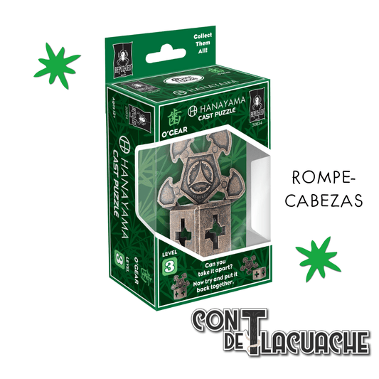Puzzle: O'Gear Lvl 3 | Hanayama - Con T de Tlacuache - Hanayama