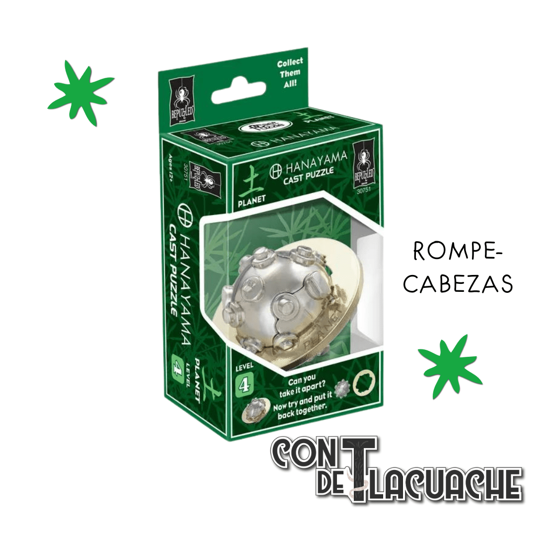 Puzzle: Planet Lvl 4 | Hanayama - Con T de Tlacuache - Hanayama