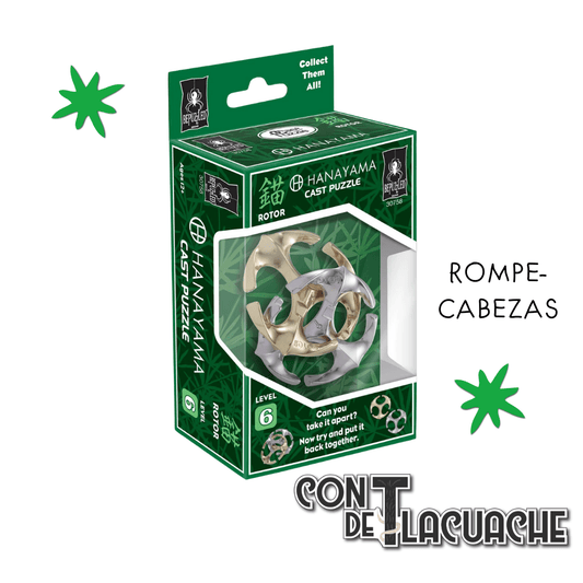 Puzzle: Rotor Lvl 6 | Hanayama - Con T de Tlacuache - Hanayama