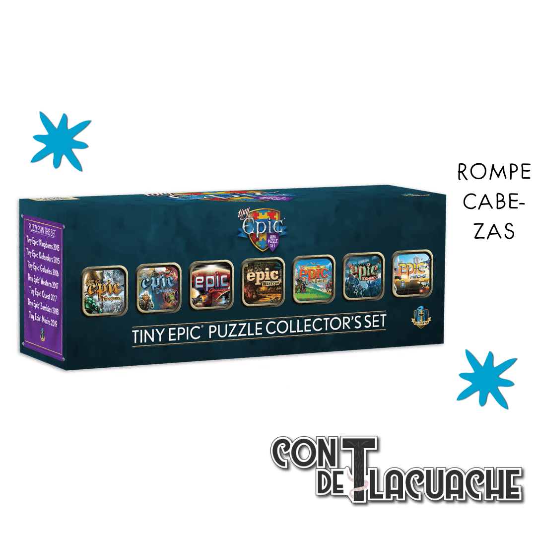 Puzzle: Tiny Epic Collector's 100pc (7) | Gamelyn Games - Con T de Tlacuache - Gamelyn Games