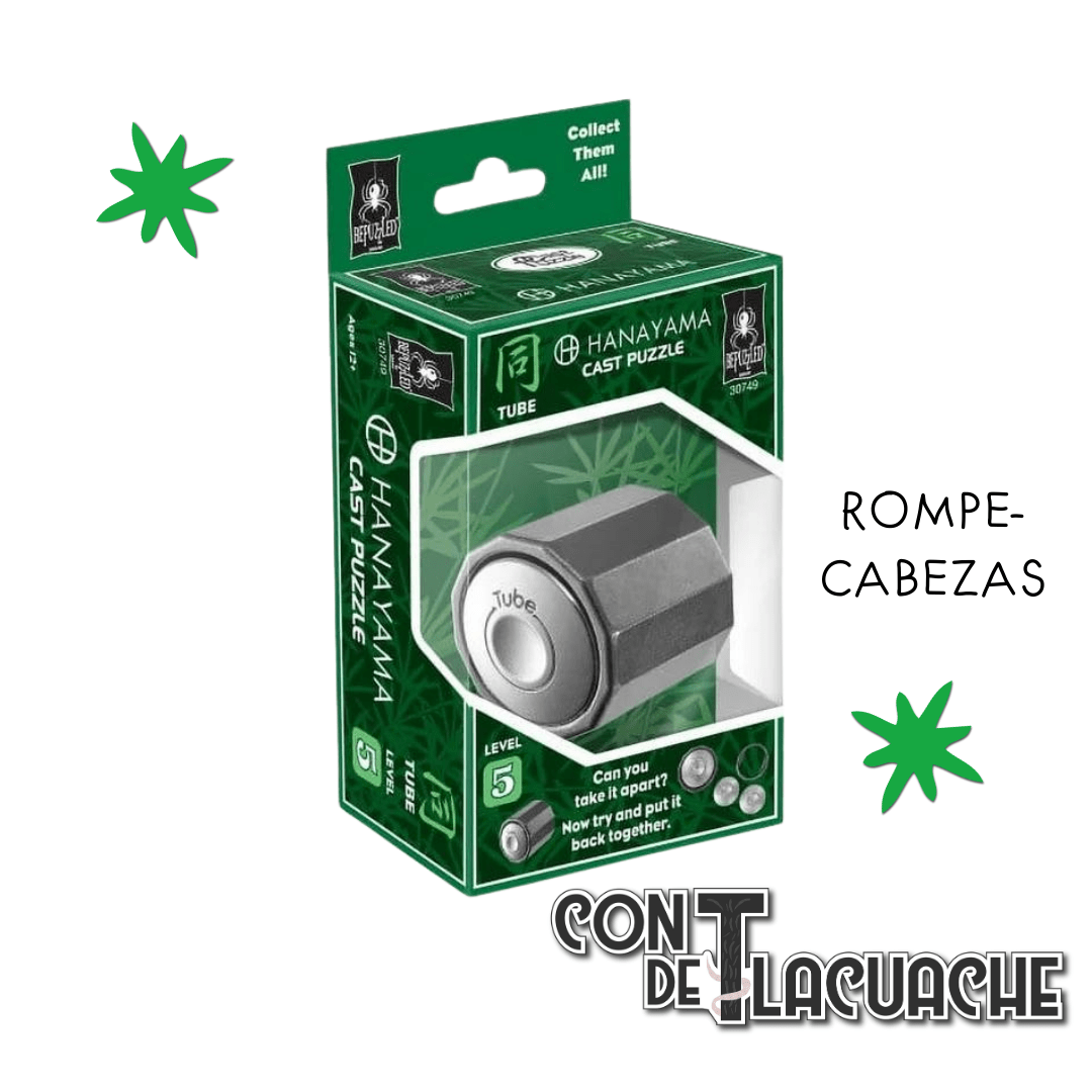 Puzzle: Tube Lvl 5 | Hanayama - Con T de Tlacuache - Hanayama