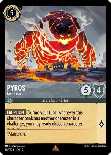 Pyros - Lava Titan (Non - foil) - Con T de Tlacuache - Ravensburger