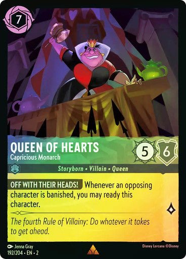Queen of Hearts - Capricious Monarch (Cold Foil) - Con T de Tlacuache - Ravensburger