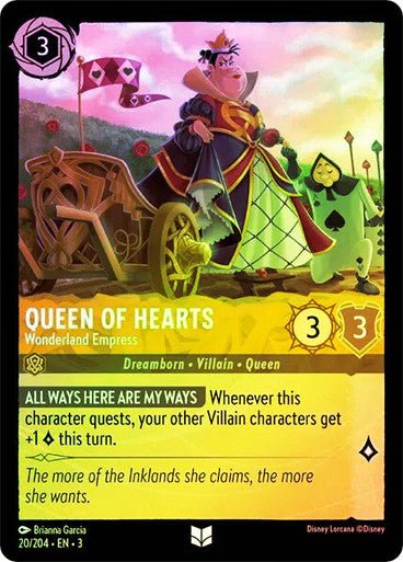 Queen of Hearts - Wonderland Empress (Cold Foil) - Con T de Tlacuache - Ravensburger