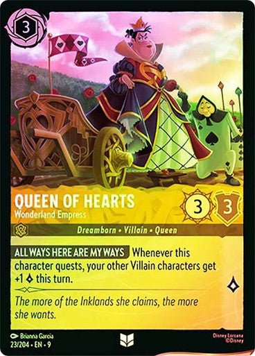 Queen of Hearts - Wonderland Empress (Cold Foil) - Con T de Tlacuache - Ravensburger