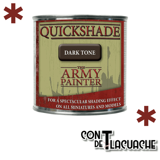 Quickshade Dip Dark Tone 250 ml | The Army Painter - Con T de Tlacuache - The Army Painter