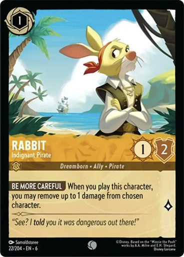 Rabbit - Indignant Pirate ( Non-foil )