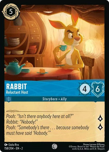 Rabbit - Reluctant Host (Non - foil) - Con T de Tlacuache - Ravensburger