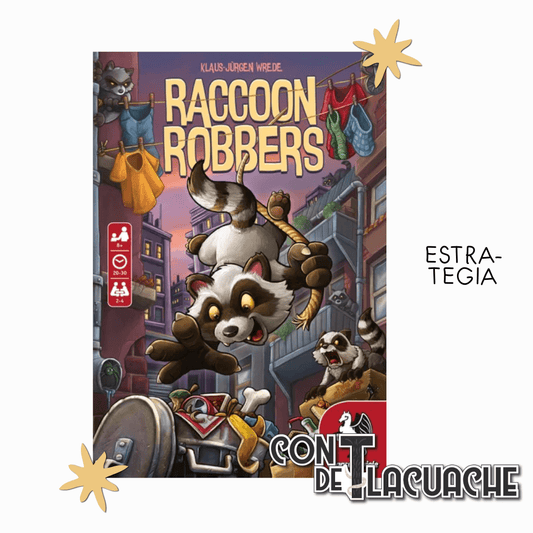 Raccoon Robbers | Pegasus Spiele - Con T de Tlacuache - Pegasus Spiele