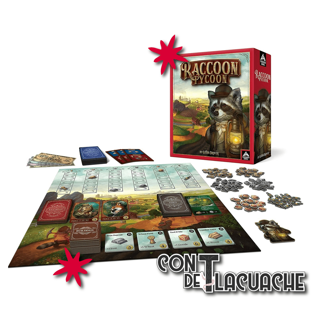 Raccoon Tycoon | Forbidden Games - Con T de Tlacuache - Forbidden Games
